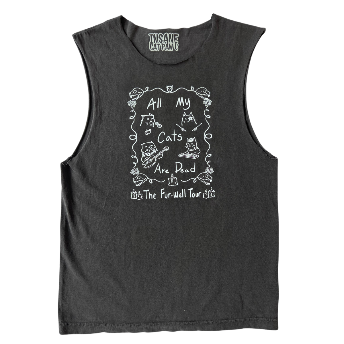 All My Cats Are Dead Unisex Muscle Tank