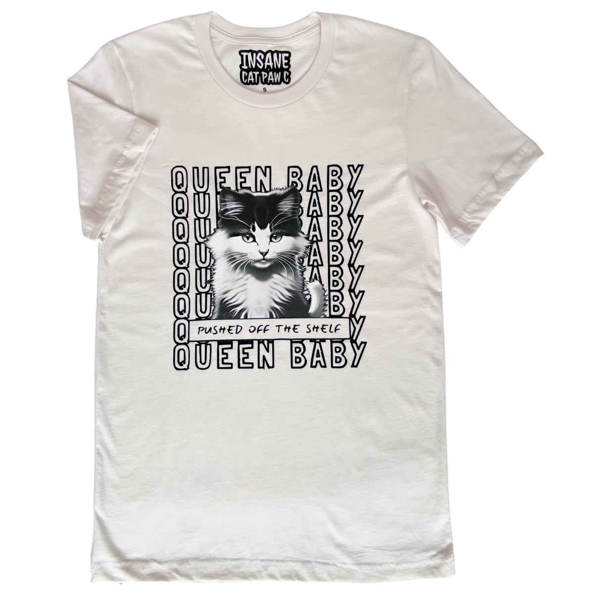 Queen Baby: 'Pushed Off The Shelf' Unisex T-Shirt