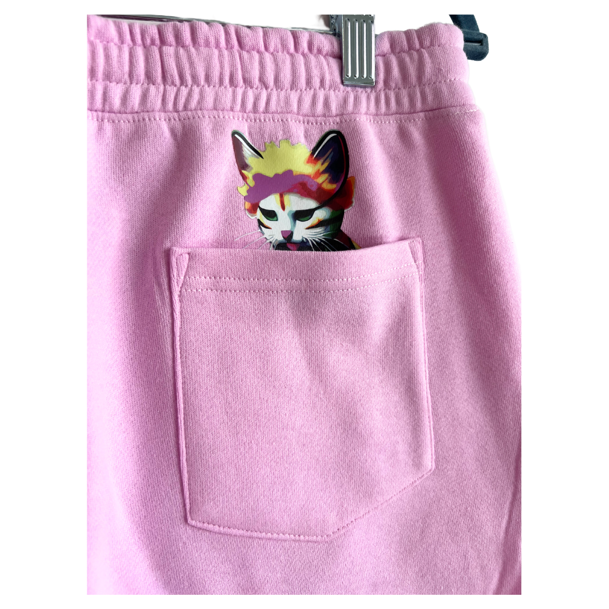 Cuddle-O Kitty Peek-a-Booboo Sweat Short